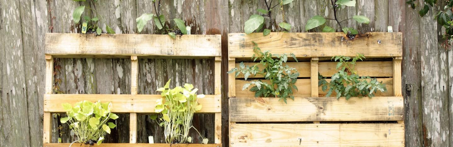 Der Paletten-Garten | Liebe Deinen Garten